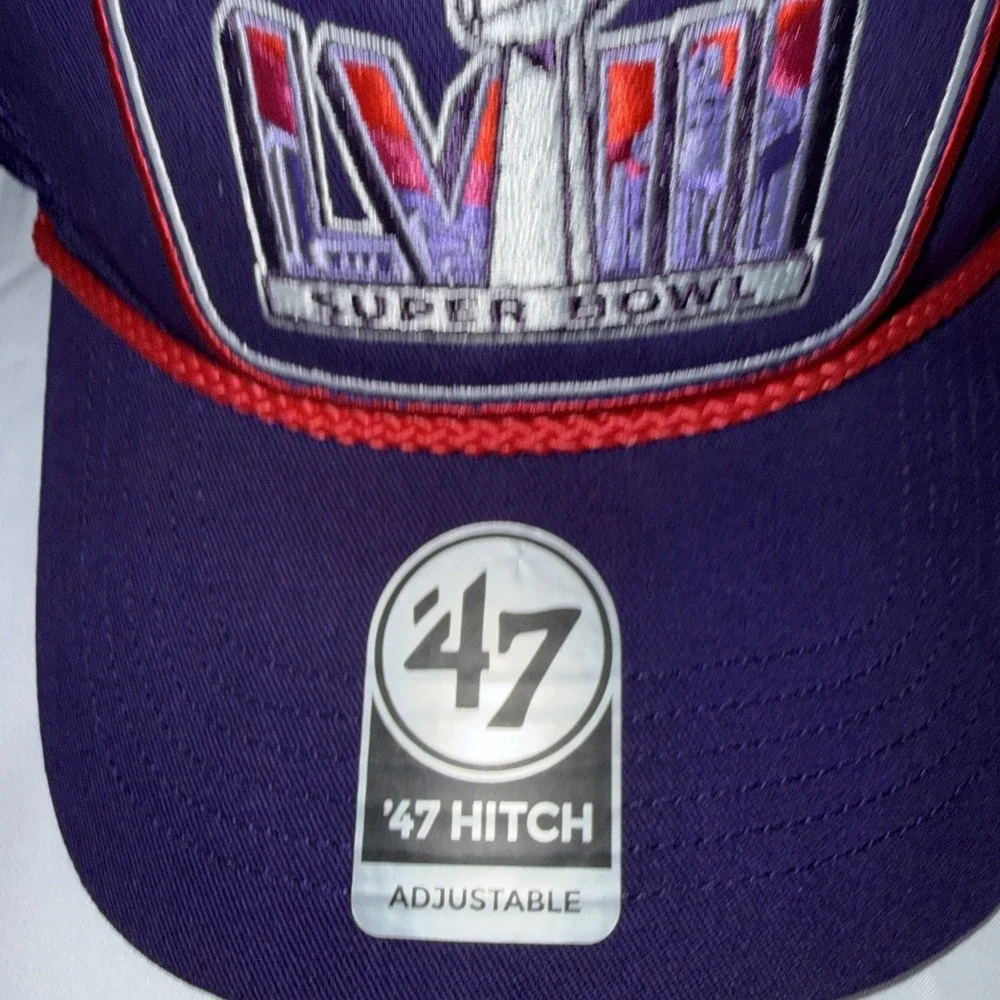 49ers /Chiefs New Era Super Bowl LVIII Las Vegas Purple Snapback  One Size